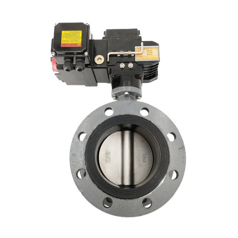 Precision small electric flange butterfly valve Precision small electric flange butterfly valve